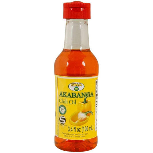 Akabanga Chili Oil | Spicy | Big Bottle | Made in Rwanda | 3.4 fl oz